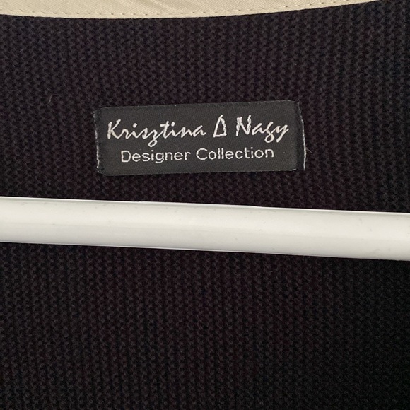 Krisztina Nagy Asymmetrical Sweater-XL - Picture 2 of 16